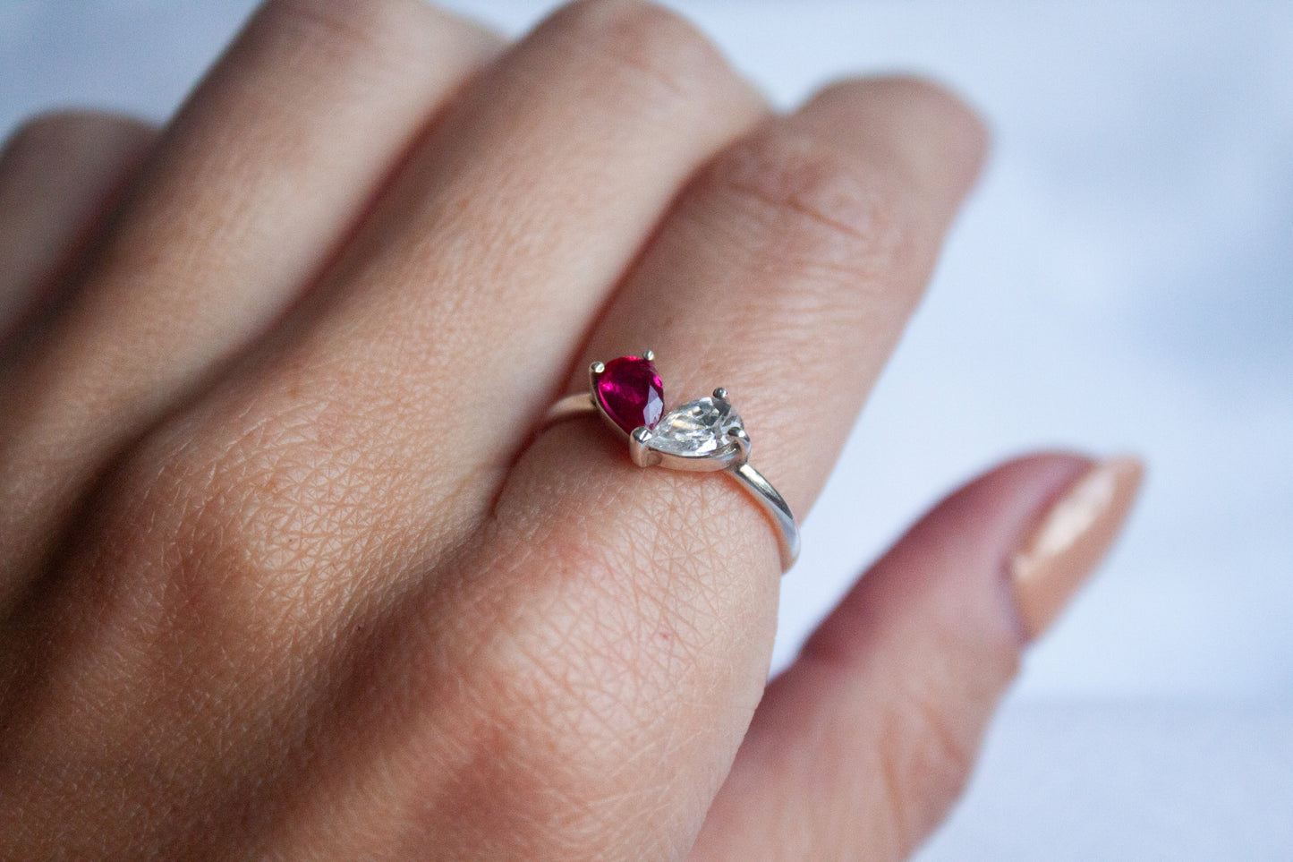 Co(N)razón, te quiero 🩵 | Anillo plata 925