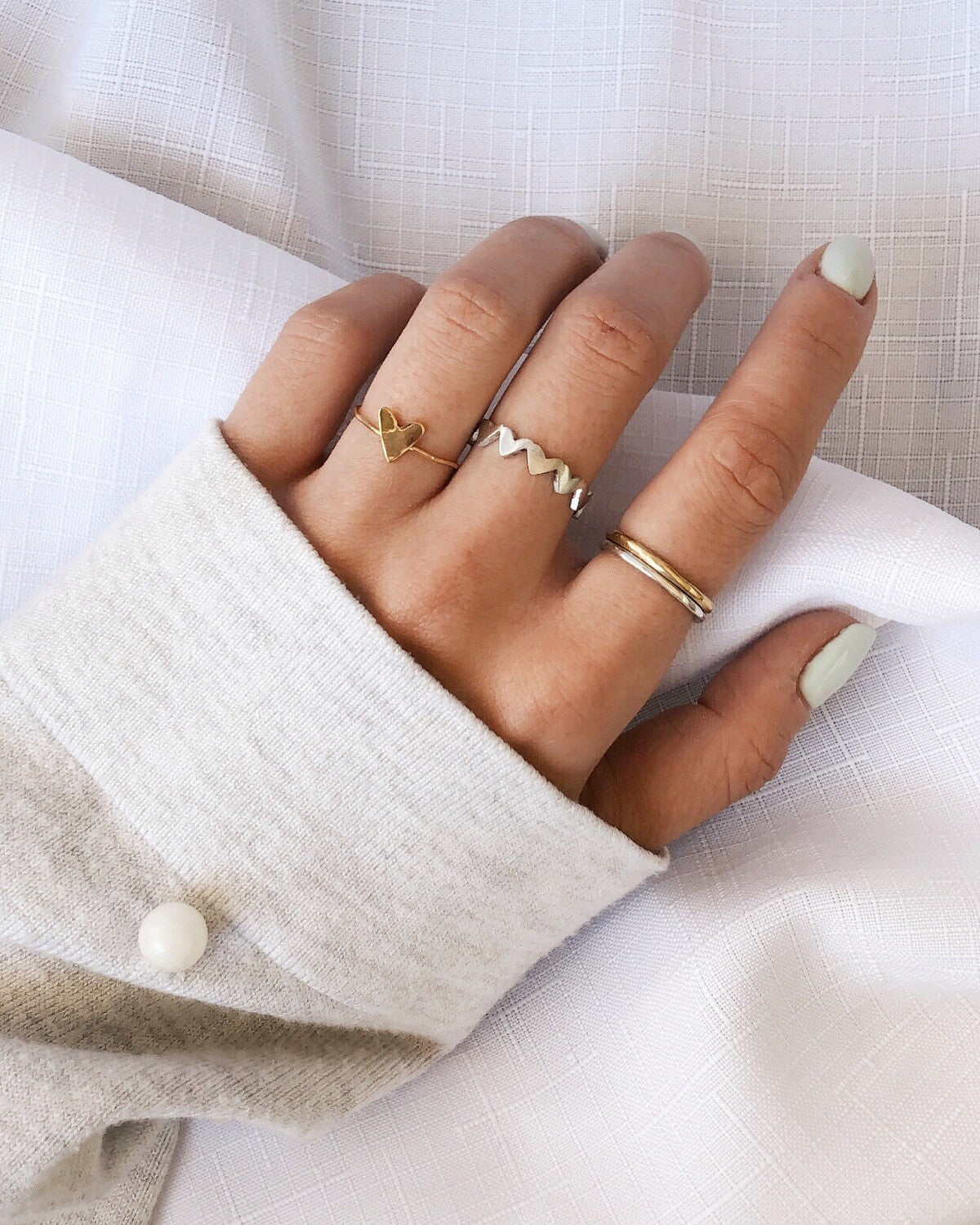 GLOWY Ring Set