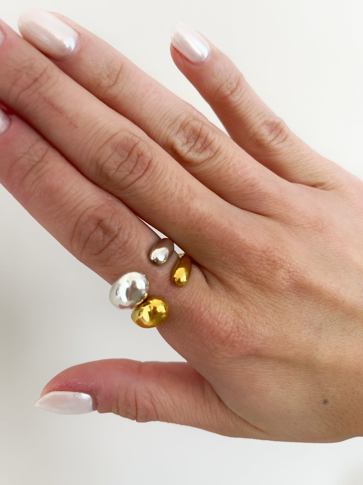 Harmony chunky ring | Plata