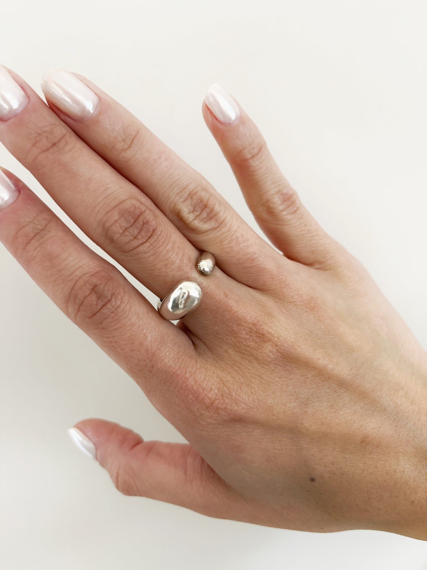Harmony chunky ring | Plata