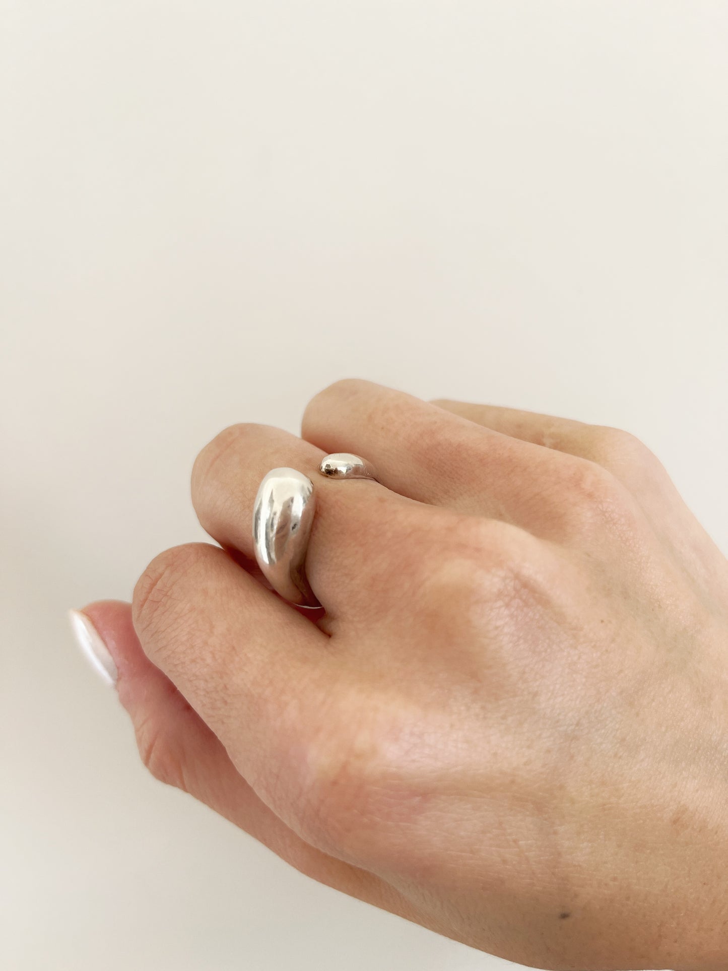 Harmony chunky ring | Plata