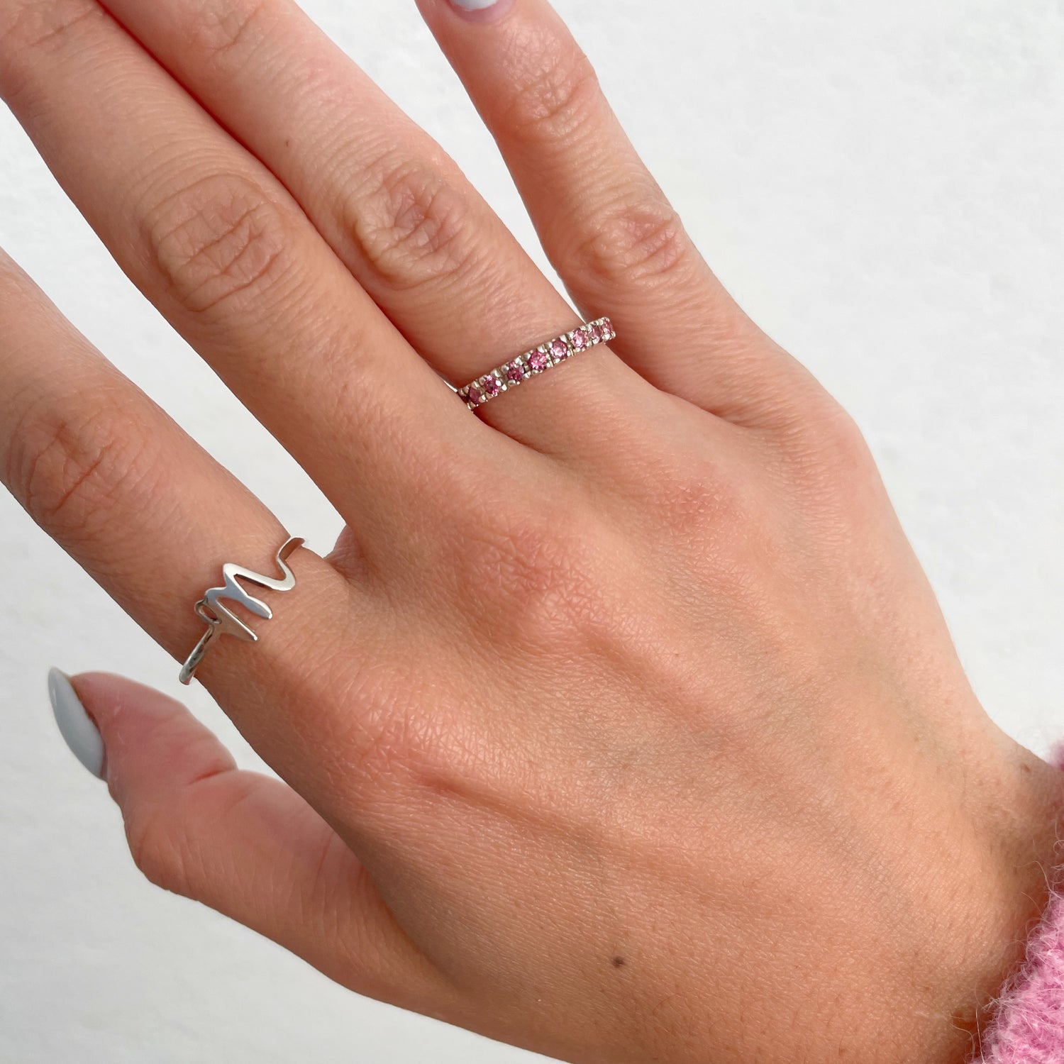 Anillos inicial, collares nombre, anillos nombre