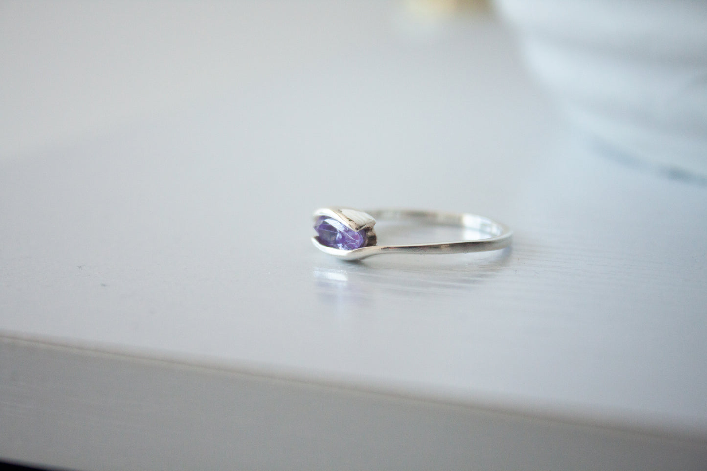 Selene | Anillo Plata 925 y cristal swarovski