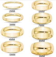Load image into Gallery viewer, Argolla de matrimonio | Oro amarillo 18k personalizada
