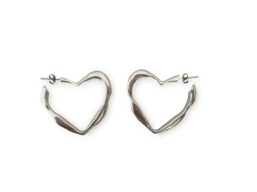 Lover Melted earrings | Plata 925