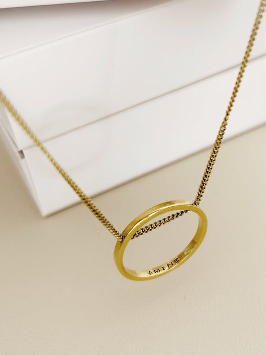 Eternity Circle | Collar personalizado con grabado oculto