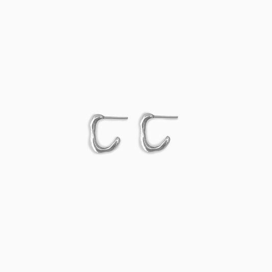 Eunoia chunky hoops | Plata 925