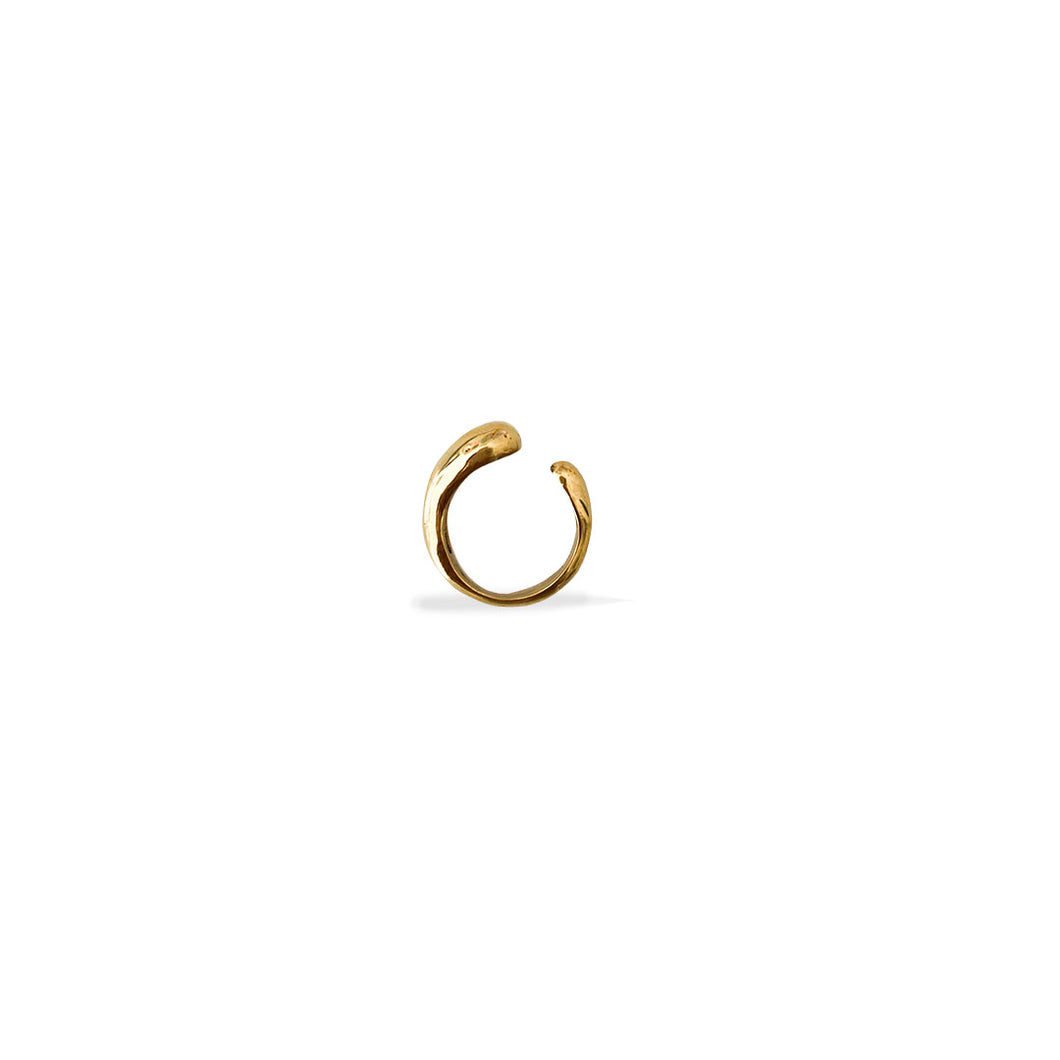 Harmony chunky ring | Baño de oro 18k