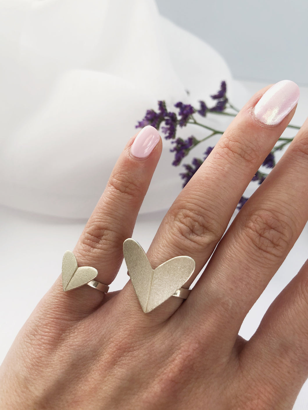 ROMANCE brushed ring - Small