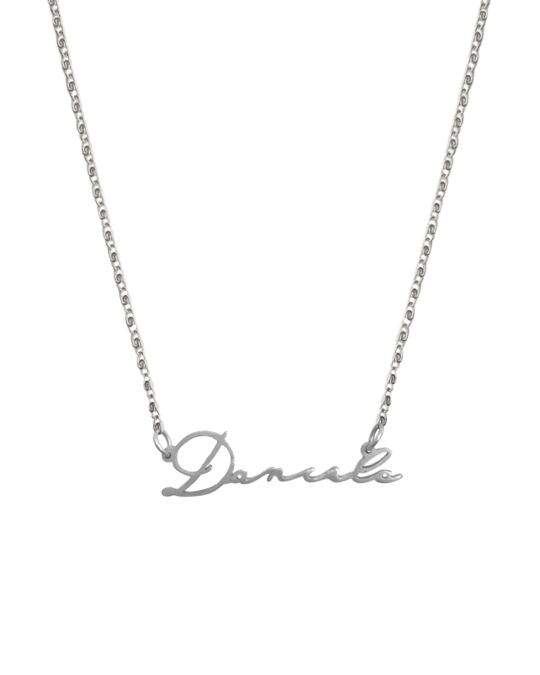 Mina's - horizontal name necklace