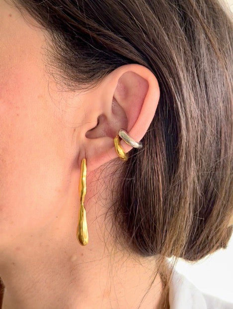 Estela earrings | Baño de oro 18k