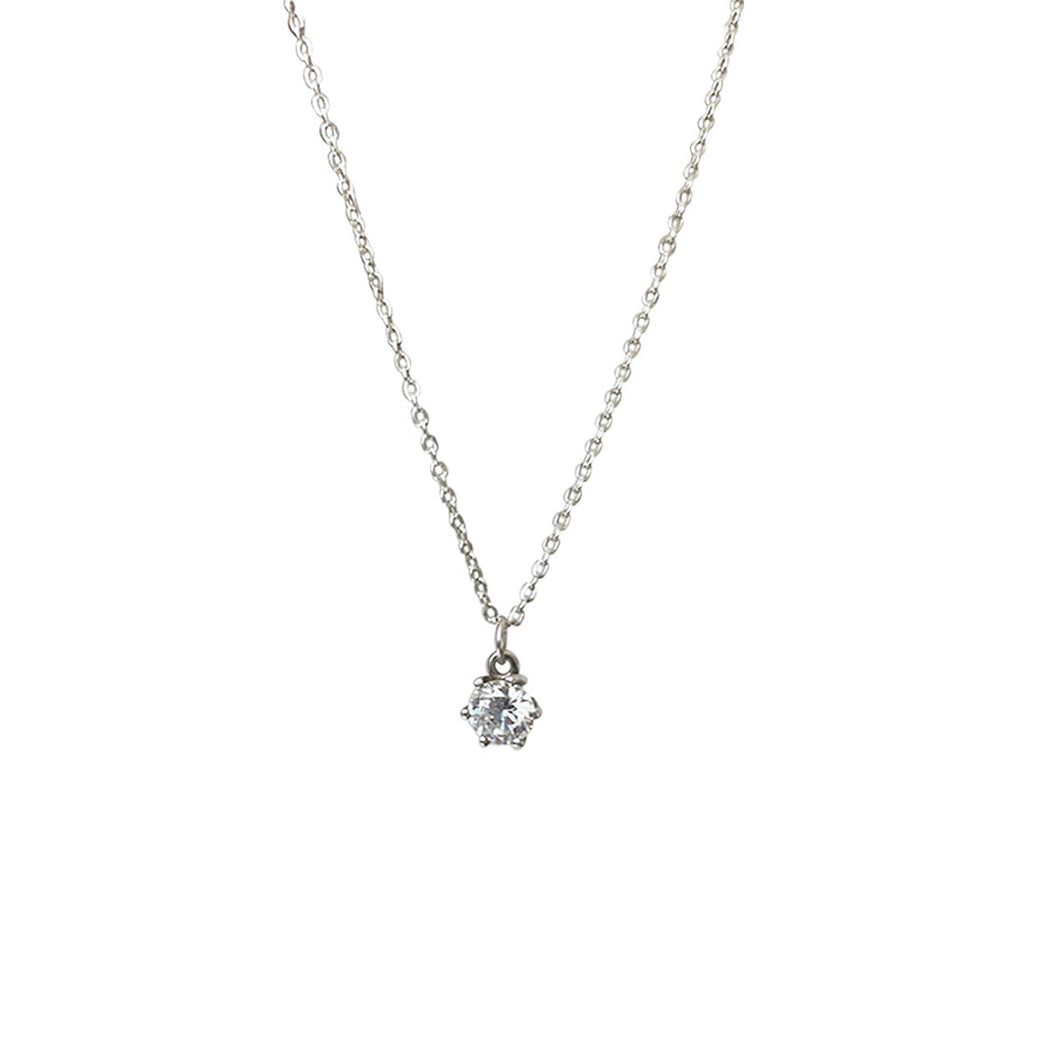 Stone necklace | Collar plata 925